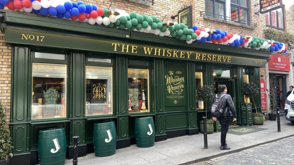 The whiskey reserve